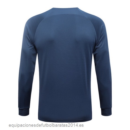 Nuevo Ropa Deportiva Con Cremallera Larga Paris Saint Germain 23/24 Azul Marino Baratas